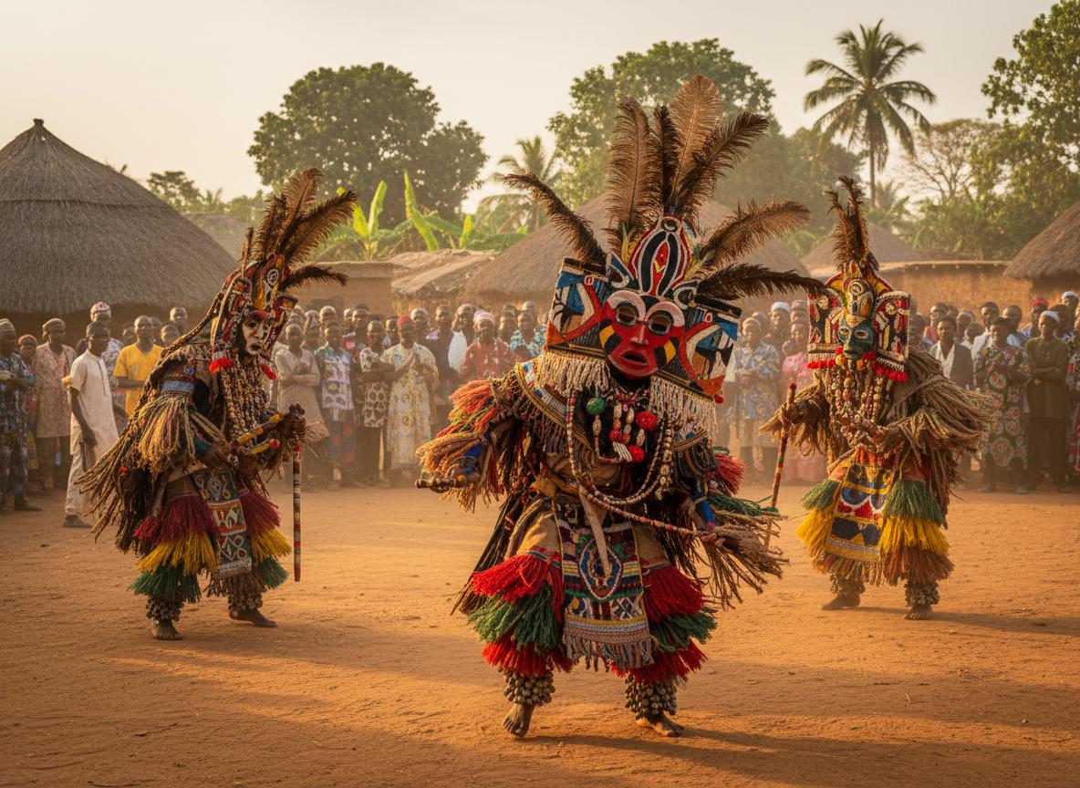 Masquerade performance