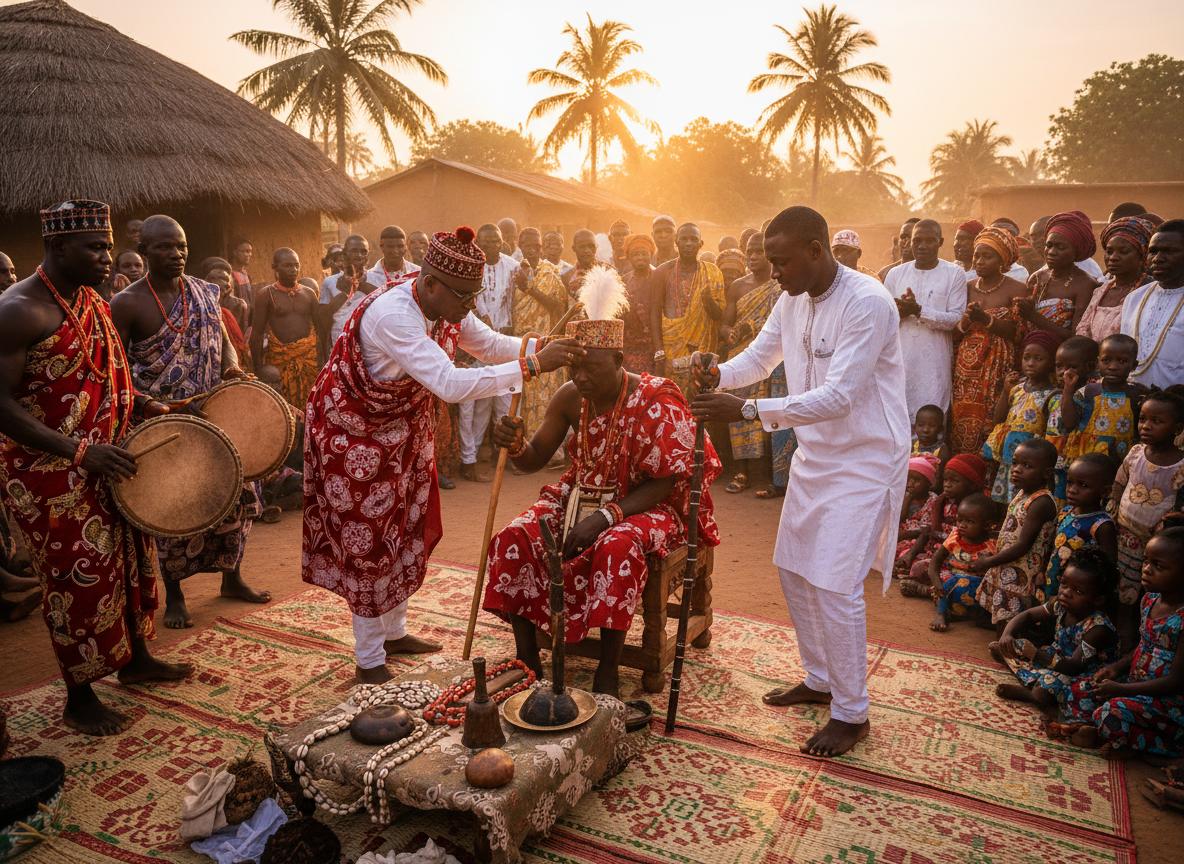 Title taking ceremony